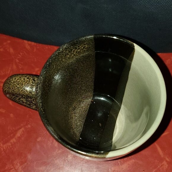 Sango 4828 Tri Black Cup Mug 12 oz - Picture 3 of 4